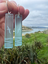 Load image into Gallery viewer, Stone Arrow Albatross Earrings