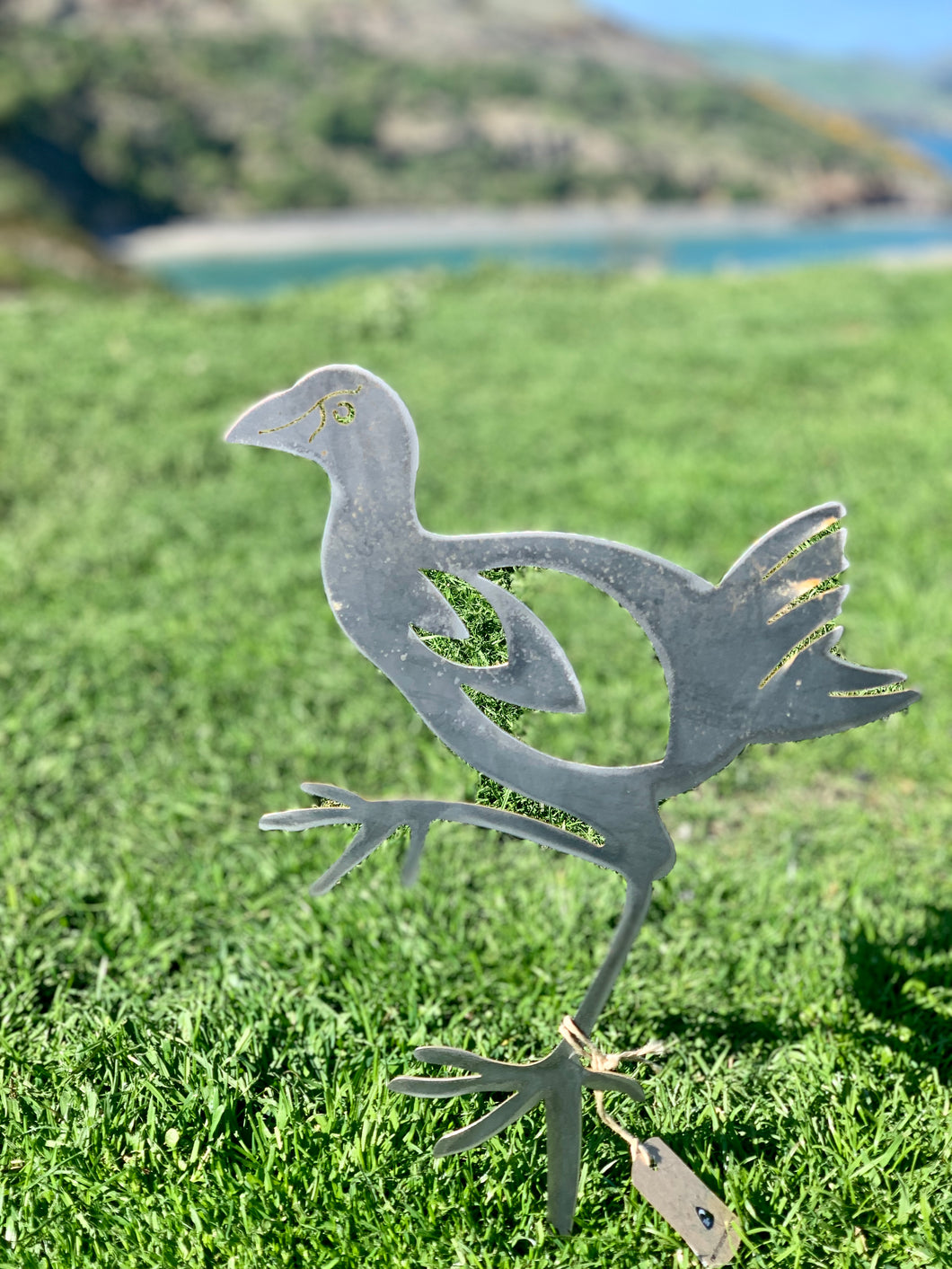 Pukeko - Corten Steel