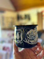 Enamel mug - Blue Penguin 