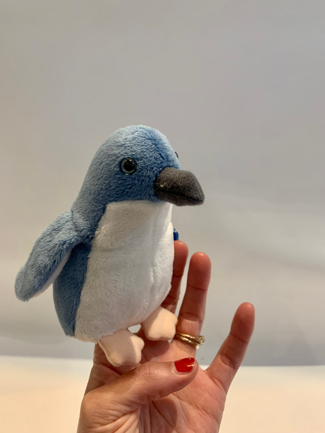 Mini Blue Penguin Puppet