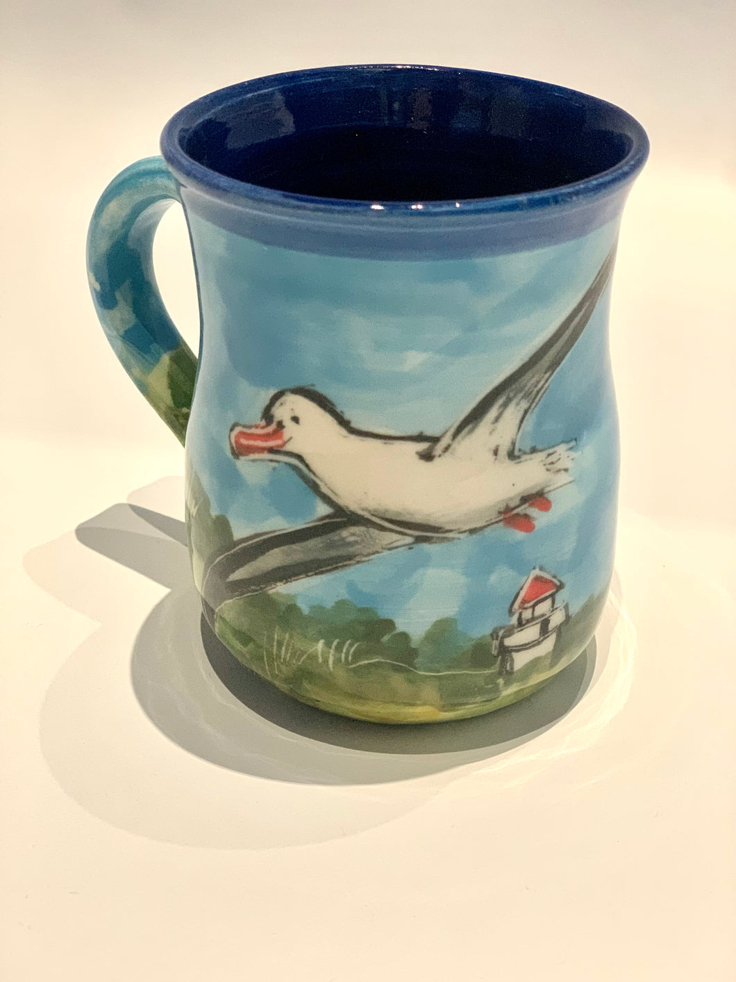 Ceramic Albatross Mug - Louise Thompson-Parker (A)