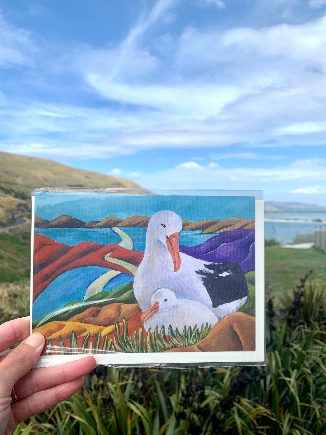 Louise Thompson - Albatross Greeting Card