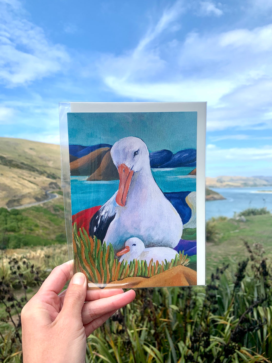 Louise Thompson - Albatross Greeting Card (B)